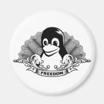 Tux Penguin - (Linux, Open Source, Copyleft, FSF) Magnet