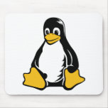 Tux Penguin - (Linux, Open Source, Copyleft, FSF) Mouse Mat