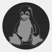 Tux Penguin - (Linux, Open Source, Copyleft, FSF) Sticker
