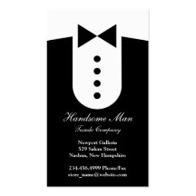 Tuxedo Business Card