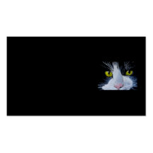 Tuxedo Cat Business Card