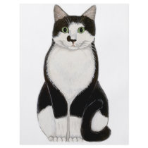 Tuxedo Cat Custom Flyer