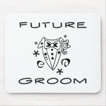 Tuxedo Future Groom Mouse Pad