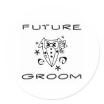 Tuxedo Future Groom Stickers