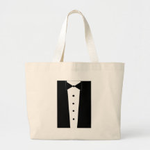 Tuxedo Tote Bag