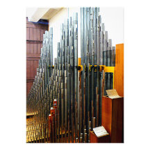 Tuyaux d'organe de tuyau faire-part personnalisé
