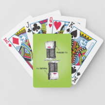 TV portative Jeux De Cartes Poker