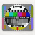 Tv Test Card Closedown Mousepads