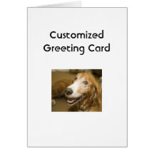 TVAR Customized Greeting Card