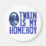 Twain Is My Homeboy Refrigerator Magnet