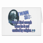 Twain Sez: Man/Religion cards