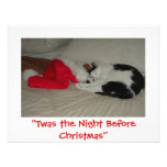 Twas the Night Before Christmas/kitten Custom Invitation