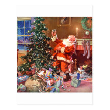 'Twas The Night Before Christmas Postcard