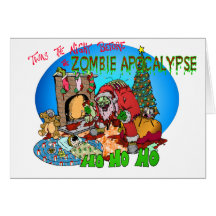 Twas the Night Before the Zombies Card