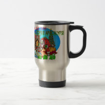 Twas the Night Before the Zombies Coffee Mugs