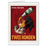 Twee Honden Card