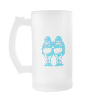 Tweedle Dee & Tweedle Dum in Blue Mug