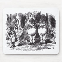 Tweedledee and Tweedledum mousepads