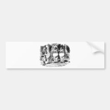Tweedledum and Tweedledee Bumper Sticker