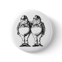 Tweedledum & Tweedledee Buttons