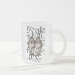Tweedledum & Tweedledee Grunge (Single Figure) Coffee Mug