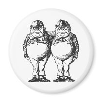 Tweedledum & Tweedledee Magnets