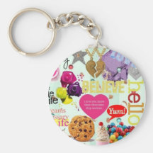 Tween/Teen Collage Keychains