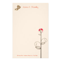 Tweet Bird | *01 Cute Whimsical Custom Stationery
