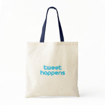 tweet happens tote bag