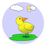 Tweet  (I miss you) Round Sticker