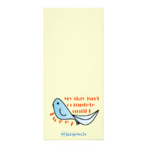 Tweet Rack Card
