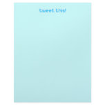Tweet this letterhead