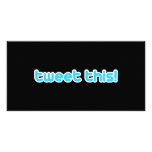 Tweet this photo cards