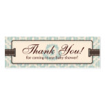 Tweet Tweet Boy TY Skinny Gift Tag Business Card Template