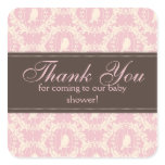 Tweet Tweet Girl Square Sticker