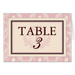 Tweet Tweet Pink Table Card C