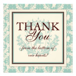 Tweet Tweet Twins TY Square Personalized Invites