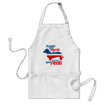 Tweet your meat and lose your seat - apron
