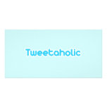 Tweetaholic Customized Photo Card