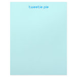 Tweetie Pie letterhead
