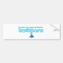 tweetme bumper sticker