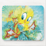Tweety In Blue Wave Mousepads