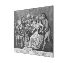 Twelfth Night, 1794 Stretched Canvas Prints