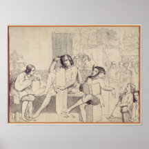 Twelfth Night, c.1850 Print