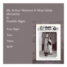 Twelfth Night Invitation