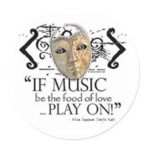 Twelfth Night Music Quote