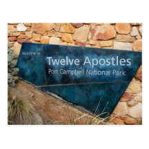 Twelve Apostles, Great Ocean Road, Australia Post Card