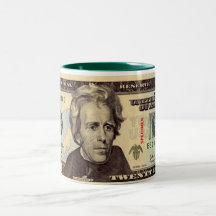Twenty Dollar Bill Coffee Mug