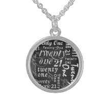 Twenty One Personalized Necklace