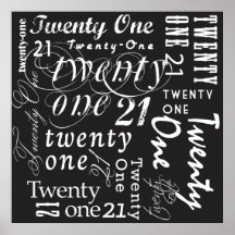 Twenty One Posters